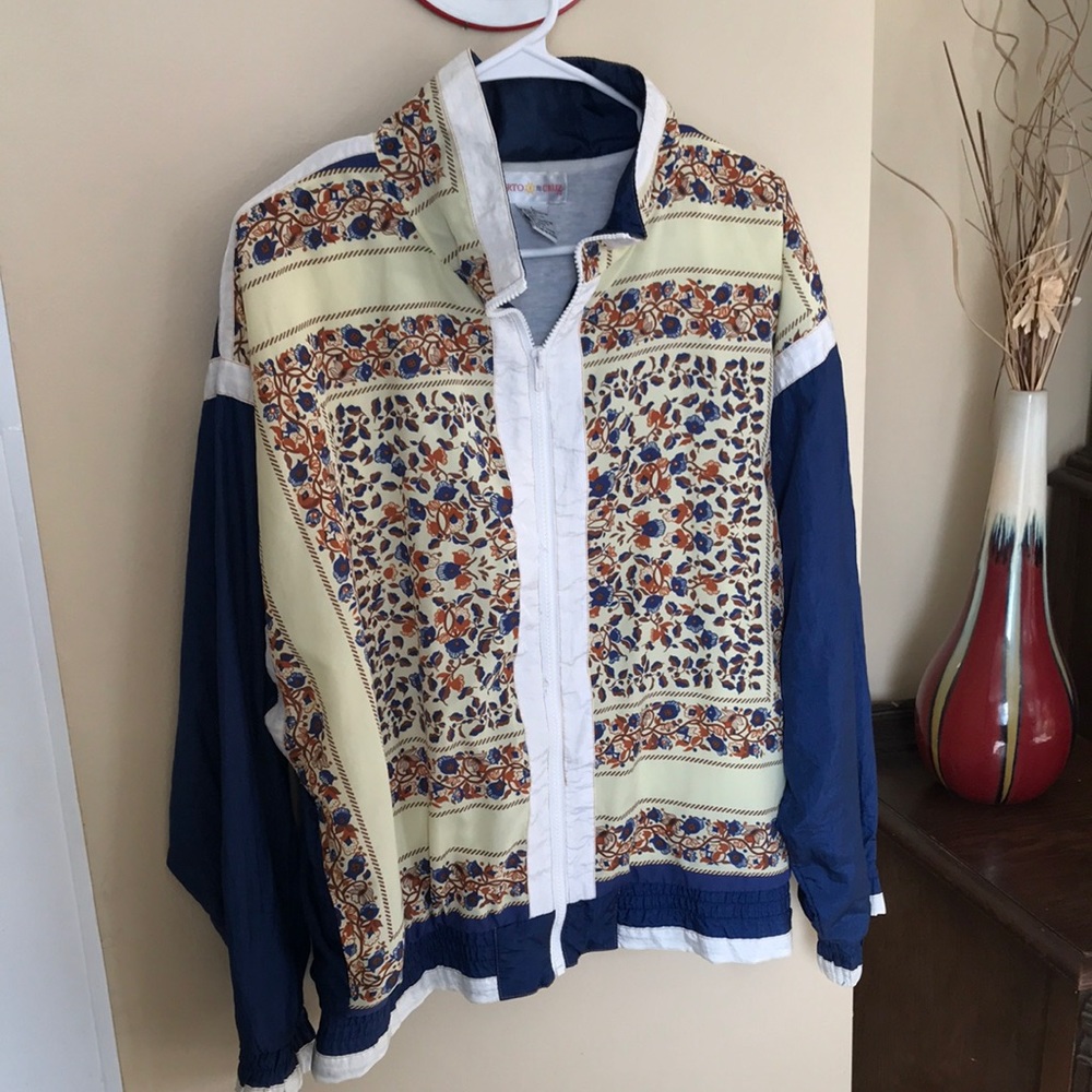 Vintage Porto Cruz windbreaker size Large